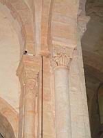 Gourdon, Eglise romane Notre-Dame de l'Assomption, chapiteau (12)